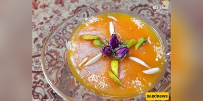 Comforting pumpkin ferni — a simple dessert for throat relief