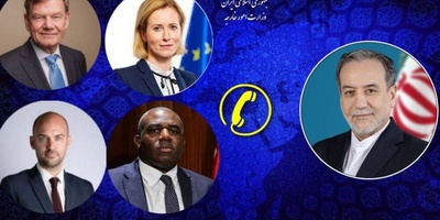 Foreign Minister Araghchi to Talk With E3 Over Phone on Removal of Sanctions