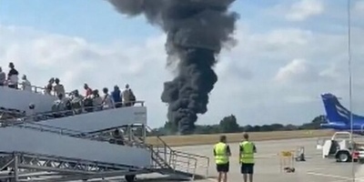 Fireball Erupts At London Airport After Plane Crash (+VIDEO)
