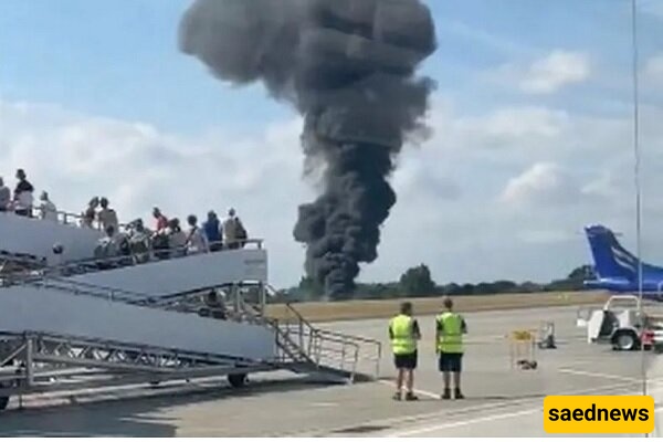 Fireball Erupts At London Airport After Plane Crash (+VIDEO)