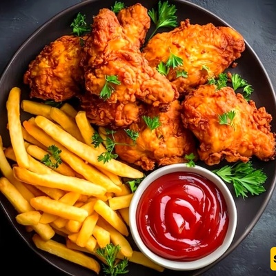 Oven-Baked and Air Fryer Fried Chicken Recipe + Chef-Recommended Marinade Ingredients