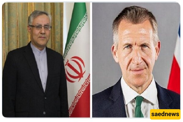 Iran envoy, British minister discuss security issues