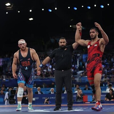 [VIDEO] Tears Of Iran’s Wrestler Azarpira Wins Bronze in 2024 Olympic Game