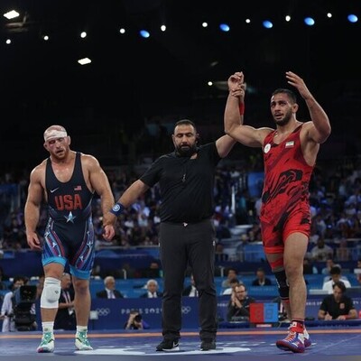 [VIDEO] Tears Of Iran’s Wrestler Azarpira Wins Bronze in 2024 Olympic Game