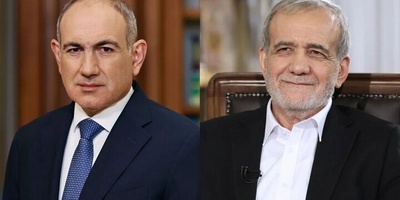 Armenia's Pashinyan Holds Phone CaIl With Iranian President