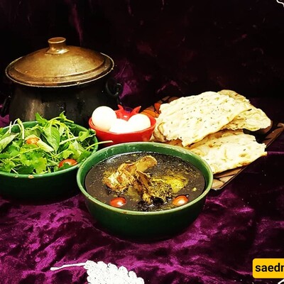 Recipe for Abgoosht Ghormeh Sabzi; Taste the Abgoosht Ghormeh of Hamadan Once