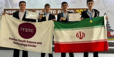 5 Gold Medals and 2 Special Awards Won by Iranian Inventor Students