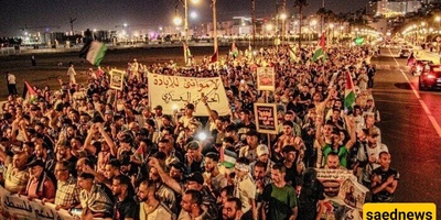 Thousands of Moroccans protest docking of Israeli ships