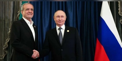 Putin Asks Iranian President to Convey Greetings to Supreme Leader
