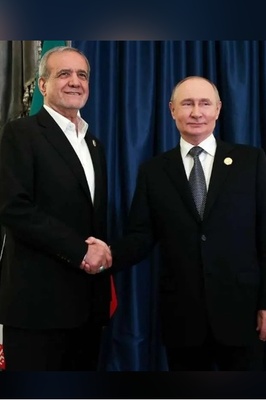 Putin Asks Iranian President to Convey Greetings to Supreme Leader
