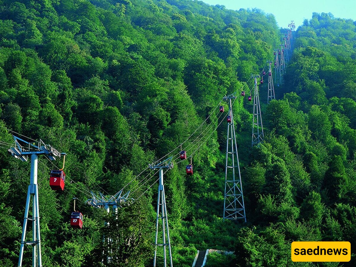 Namak Abrood Zipline