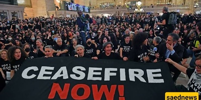 Hundreds of Jewish Protesters in New York Rally in Support of Gaza