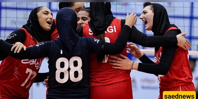 Iran Claims Thrilling 3-2 Victory Over Nepal in CAVA Women’s Volleyball Nations League Showdown!