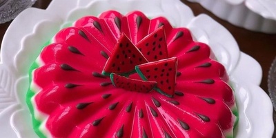How to Make Easy Watermelon Jelly for Yalda Night