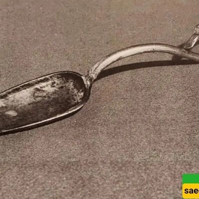 (Photo) A Handmade Achaemenid Masterpiece: A Spoon with Intricate Design Inspired by Ancient Iranian Mythology, Telling an Eternal Story of Art, Power, and Ancient Symbols