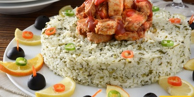 How to Make Fresh Garlic Rice with Fish