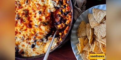 Cover Your Veggies in Cheese: The Giant Black Bean Bake You’ll Scoop with Chips
