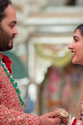 Stunning Grandeur at a Multi-Billionaire Indian Wedding with 14,000 Guests and Breathtaking Bridal Gown