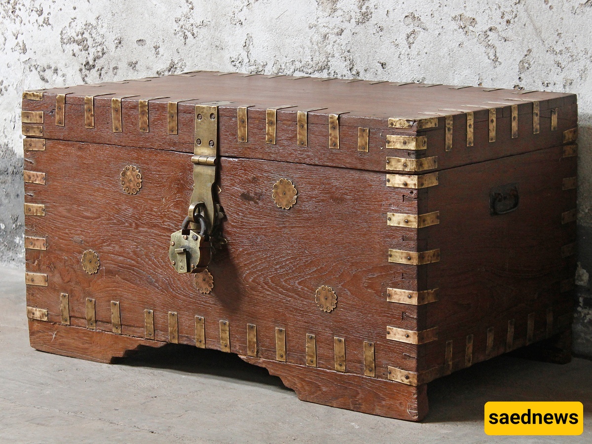 An Unknown Treasure: A 1,000-Year-Old Iranian Chest Discovered with an Advanced and Smart 8-Digit Lock 😳 + Photo