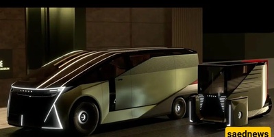 (Video) A Look at the Moment Lexus Unveiled the Radical Six-Wheeled LS Concept with an Ultra-Luxurious Interior