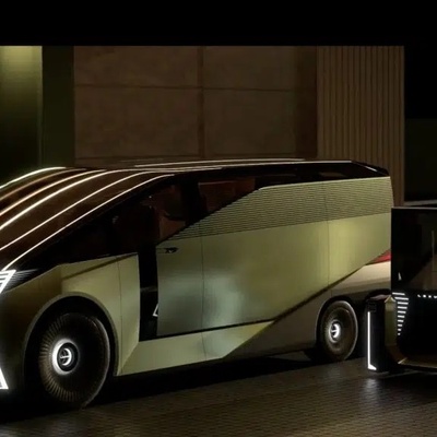 (Video) A Look at the Moment Lexus Unveiled the Radical Six-Wheeled LS Concept with an Ultra-Luxurious Interior