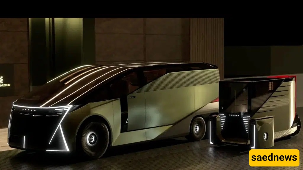 (Video) A Look at the Moment Lexus Unveiled the Radical Six-Wheeled LS Concept with an Ultra-Luxurious Interior