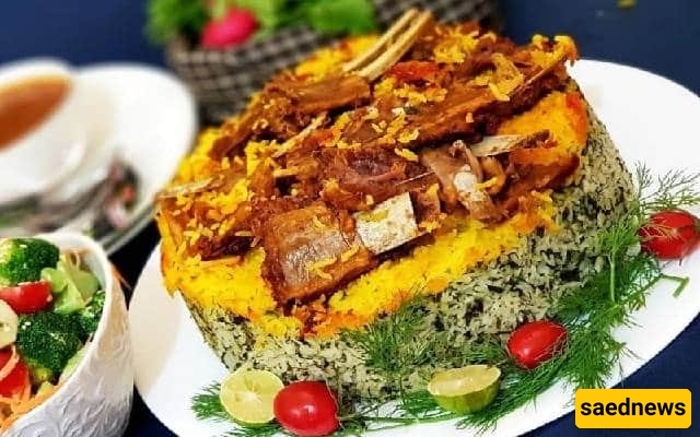 How to Make the Most Festive Traditional Dish of Kermanshah: Dandeh Polo with an Incredible Flavor / Kermanshahis Believe Dandeh Polo Isn’t Just Food — It’s a Miracle 👌