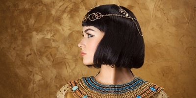 Exquisite Jewelry of an Egyptian Woman in an Ornate Coffin