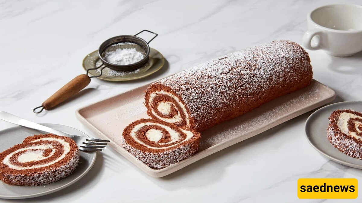 How to Make a Cream Swiss Roll Without an Oven