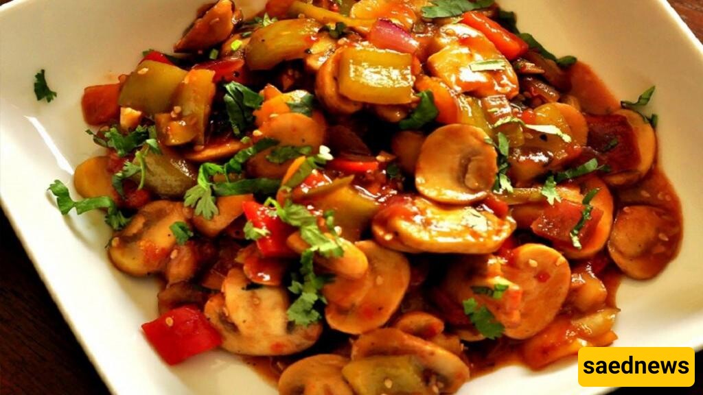 Mushroom and Vegetable Stir Fry 