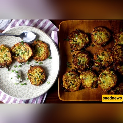 Potato, Scallion and Kale Cakes
