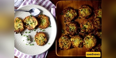 Potato, Scallion and Kale Cakes