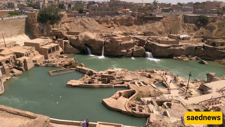 Shushtar hydraulic structures