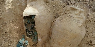 Farmer Unearths Jar Full of Indian Gold Coins in Almond Orchard [Photo]