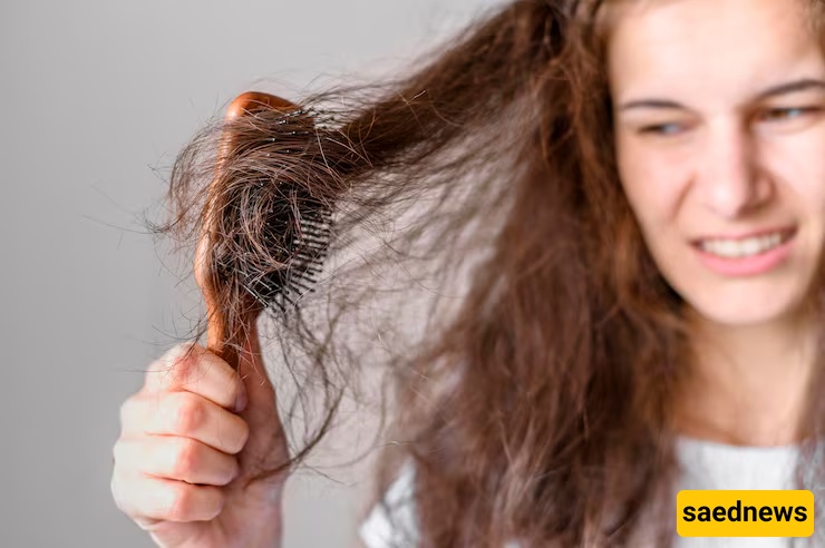 damaged hair