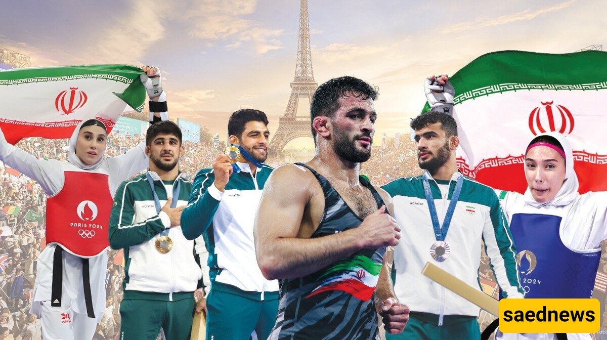 Iranian Athletes Shine at 2024 Olympic Games in Paris with Eight Medals Earned!