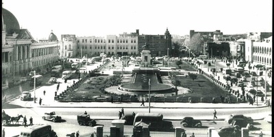 Rare Unseen Photo of Topkhaneh Square During the Qajar Era