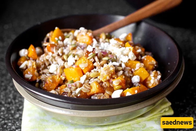 You’ll Never Guess Why This Butternut & Farro Salad Feels Like Fall in a Bow