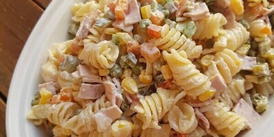 Chef Mode: Make Macaroni Salad in 5 Minutes / Restaurant-Style Macaroni Salad Recipe