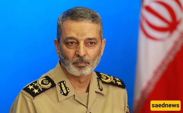 Chief of Staff General Mousavi Thanks the Heroic Presence of the People at the Funeral Ceremony of the Martyrs of Strength