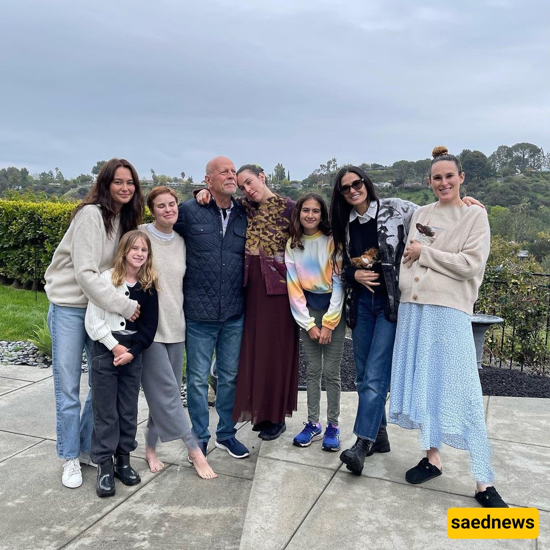 Bruce wills Family