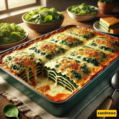 Meat-Free Dishes: Spinach and Mushroom Lasagna