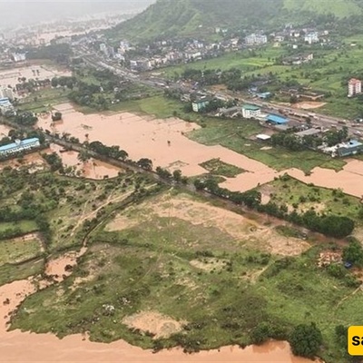 Flash Floods Swallow Indian Village, at Least Four Dead, over 50 Missing