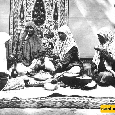 The Most Fascinating Tea Party Tradition of Qajar Women