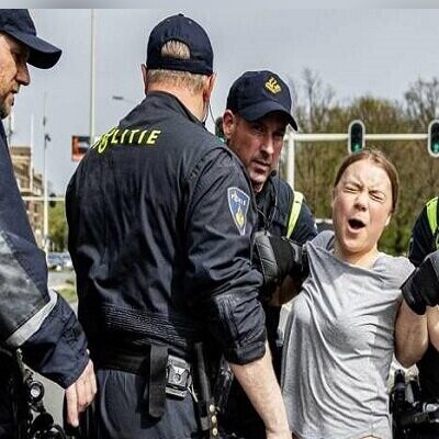 Danish Police Detain Greta Thunberg During Gaza War Protest