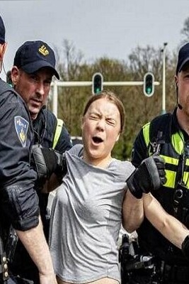 Danish Police Detain Greta Thunberg During Gaza War Protest