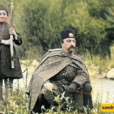 (Photo) Unveiling the First Controversial Cartoon That Labeled Naser al-Din Shah as the 'National Debtor'! / The Qajar King Faces the European Mockery Blade