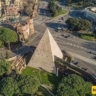 The Pyramid of Cestius: A Historic Gem in the Heart of Rome, Italy