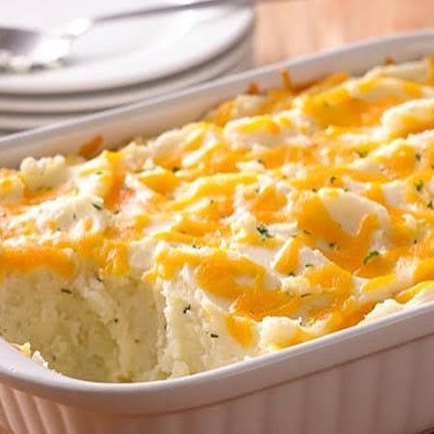 Cheesy Mushroom Mashed Potatoes Recipe