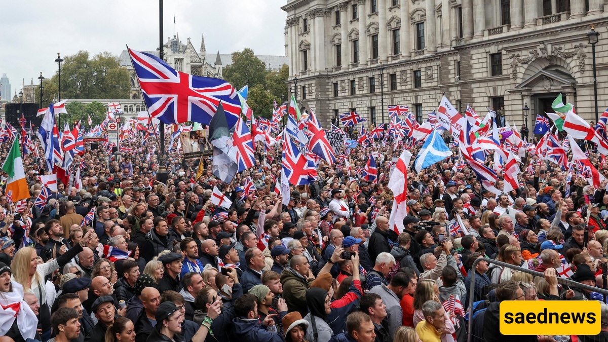 “Unite the Kingdom”: Millions of British Patriots Rally against immigration (Police Make Multiple Arrests!😧)